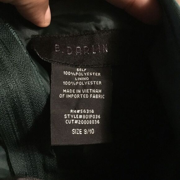 Mini cocktail dress emerald green - Picture 11 of 11